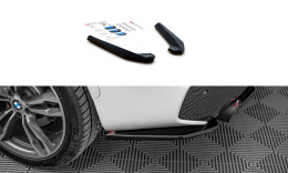 Heck Ansatz Flaps Diffusor passend für BMW X1...