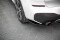 Heck Ansatz Flaps Diffusor passend für BMW X1 M-Paket F48 / F48 Facelift schwarz Hochglanz