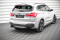 Heck Ansatz Flaps Diffusor passend für BMW X1 M-Paket F48 / F48 Facelift schwarz Hochglanz