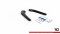 Heck Ansatz Flaps Diffusor passend für BMW X1 M-Paket F48 / F48 Facelift schwarz Hochglanz
