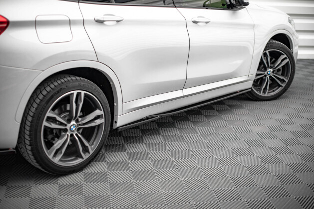 Seitenschweller Ansatz passend für BMW X3 G01 M Paket schwarz Hochglanz  günstig im Online-Shop von MM-Concetps kaufen