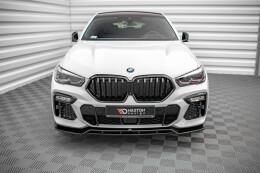 Cup Spoilerlippe Front Ansatz V.2 für BMW X6 M-Paket...
