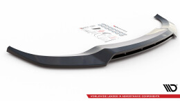 Cup Spoilerlippe Front Ansatz V.2 passend für BMW X6 M-Paket G06 schwarz Hochglanz