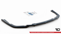 Mittlerer Cup Diffusor Heck Ansatz V.1 passend für BMW X6 M-Paket G06 schwarz Hochglanz