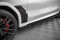 Seitenschweller Ansatz Cup Leisten V.1 passend für BMW X6 M F96 / X6 M-Paket G06 schwarz Hochglanz