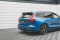 Heck Spoiler Aufsatz Abrisskante für Volvo V60 R-Design Mk2 schwarz Hochglanz