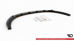 Cup Spoilerlippe Front Ansatz V.1 passend für Kia Optima Mk4 schwarz Hochglanz