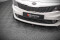 Cup Spoilerlippe Front Ansatz V.1 passend für Kia Optima Mk4 schwarz Hochglanz