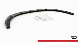 Cup Spoilerlippe Front Ansatz V.2 passend für Kia Optima Mk4 schwarz Hochglanz