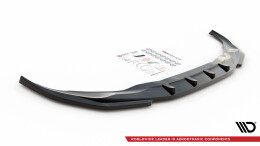 Cup Spoilerlippe Front Ansatz V.1 passend für BMW 7 M-Paket G11 / G12 Facelift schwarz Hochglanz