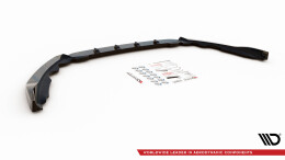 Street+ Spoilerlippe Front Ansatz passend für Ford Mondeo Mk5 schwarz Hochglanz