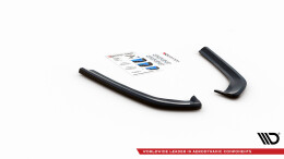 Heck Ansatz Flaps Diffusor passend für Ford Mondeo Mk5 schwarz Hochglanz