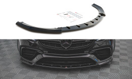 Cup Spoilerlippe Front Ansatz V.3 passend für Mercedes-Benz E63 AMG Kombi/Limousine S213/W213 schwarz Hochglanz