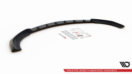 Cup Spoilerlippe Front Ansatz V.3 passend für Mercedes-Benz E63 AMG Kombi/Limousine S213/W213 schwarz Hochglanz