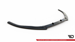 Cup Spoilerlippe Front Ansatz V.2 passend für Audi S3 / A3 S-Line 8V Limousine / Cabrio schwarz Hochglanz