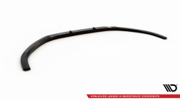 Cup Spoilerlippe Front Ansatz V.2 passend für Audi S3 / A3 S-Line 8V Limousine / Cabrio schwarz Hochglanz