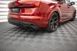 Heck Ansatz Flaps Diffusor passend für Audi SQ7 Mk2...