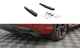 Heck Ansatz Flaps Diffusor passend für Audi SQ7 Mk2...