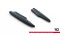 Heck Ansatz Flaps Diffusor passend für Audi SQ7 Mk2 (4M) Facelift schwarz Hochglanz
