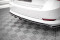 Mittlerer Cup Diffusor Heck Ansatz DTM Look für Skoda Octavia Mk4 schwarz Hochglanz