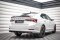 Mittlerer Cup Diffusor Heck Ansatz DTM Look passend für Skoda Octavia Mk4 schwarz Hochglanz