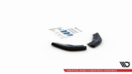 Heck Ansatz Flaps Diffusor V.2 passend für Mercedes-Benz A W176 schwarz Hochglanz