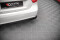 Heck Ansatz Flaps Diffusor V.2 für Mercedes-Benz A W176 schwarz Hochglanz