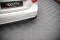Heck Ansatz Flaps Diffusor V.2 passend für Mercedes-Benz A W176 schwarz Hochglanz