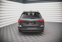 Heck Ansatz Flaps Diffusor passend für Audi A4 B9...