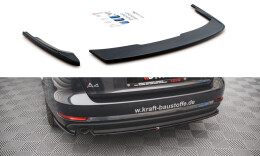 Heck Ansatz Flaps Diffusor passend für Audi A4 B9...
