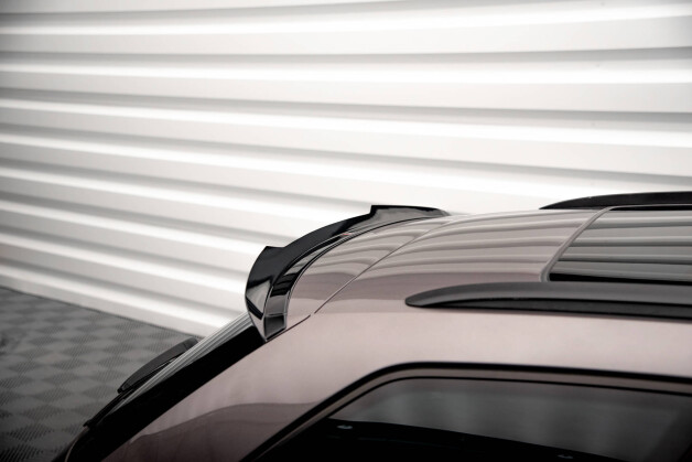 Heck Spoiler Aufsatz Abrisskante passend für Seat Leon FR Sportstourer Mk3 schwarz Hochglanz