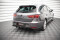 Heck Ansatz Flaps Diffusor V.2 passend für Seat Leon FR Sportstourer Mk3 schwarz Hochglanz