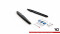 Heck Ansatz Flaps Diffusor V.2 passend für Seat Leon FR Sportstourer Mk3 schwarz Hochglanz