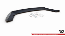Cup Spoilerlippe Front Ansatz V.2 für Seat Leon Mk3 schwarz Hochglanz
