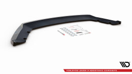 Cup Spoilerlippe Front Ansatz V.2 passend für Seat Leon Mk3 schwarz Hochglanz