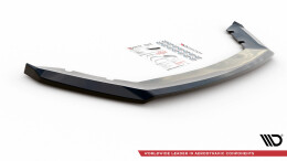 Street+ Spoilerlippe Front Ansatz V.2 passend für Seat Leon Mk3 schwarz Hochglanz