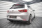 Mittlerer Cup Diffusor Heck Ansatz DTM Look passend für Seat Leon Hatchback Mk3 schwarz Hochglanz