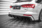 Heck Ansatz Diffusor passend für Audi A6 S-Line / S6 C8 / C8 Facelift schwarz Hochglanz