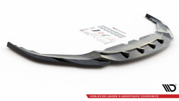 Cup Spoilerlippe Front Ansatz V.4 passend für BMW 8 Coupe M-Paket G15 / 8 Gran Coupe M-Paket G16 schwarz Hochglanz