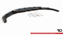 Cup Spoilerlippe Front Ansatz V.4 passend für BMW 8 Coupe M-Paket G15 / 8 Gran Coupe M-Paket G16 schwarz Hochglanz