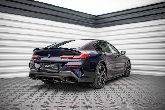 Heck Spoiler Aufsatz Abrisskante passend für BMW 8 Gran Coupe M-Paket G16 schwarz Hochglanz