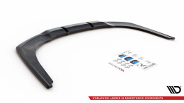 Mittlerer Cup Diffusor DTM Look Heck Ansatz für BMW 8 Gran Coupe M-Paket G16 schwarz Hochglanz