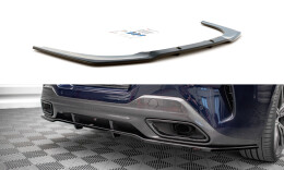 Mittlerer Cup Diffusor Heck Ansatz DTM Look passend für BMW 8 Gran Coupe M-Paket G16 schwarz Hochglanz