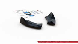 Heck Ansatz Flaps Diffusor V.1 passend für Ford Fiesta ST Mk8 schwarz Hochglanz