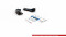 Heck Ansatz Flaps Diffusor V.1 passend für Ford Fiesta ST Mk8 schwarz Hochglanz