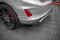 Street+ Heck Ansatz Flaps V.1 passend für Ford Fiesta ST Mk8 schwarz Hochglanz