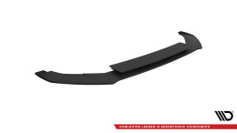 Street Pro Cup Spoilerlippe Front Ansatz V.1 passend für VW Golf R Mk7 SCHWARZ