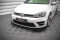 Street Pro Cup Spoilerlippe Front Ansatz V.1 passend für VW Golf R Mk7 SCHWARZ+ HOCHGLANZ FLAPS