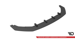 Street Pro Cup Spoilerlippe Front Ansatz V.2 passend für VW Golf R Mk7 SCHWARZ