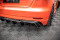 Heck Ansatz Diffusor V.2 für Audi RS3 8V Facelift schwarz matt